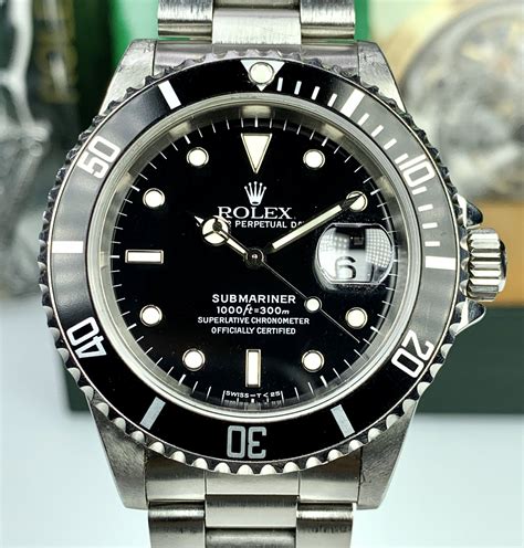 1995 rolex submariner 16610